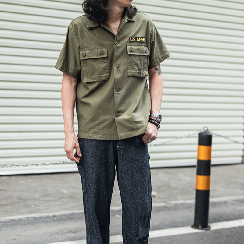 Vintage ARVN Airborne Shirt V0986