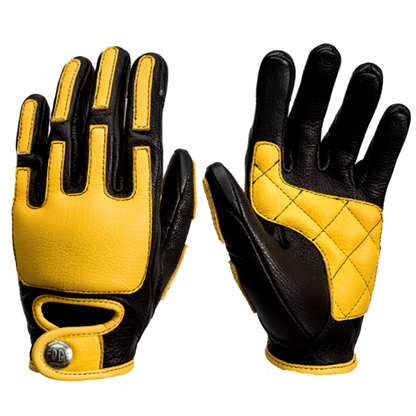 Retro Deerskin Motorcycle Gloves V1029