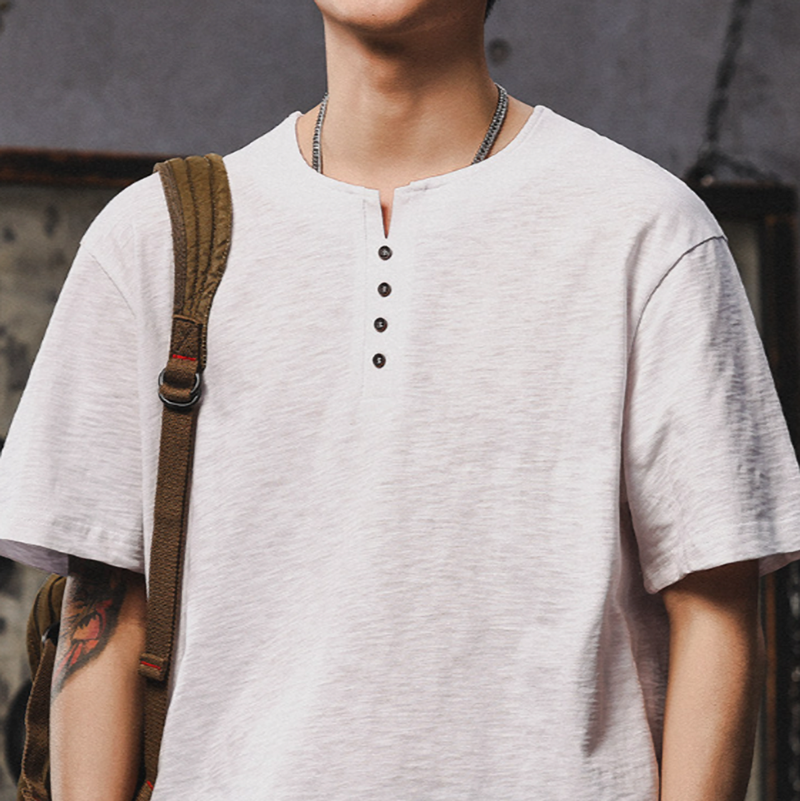 Retro Style Heavyweight T-Shirt V1008