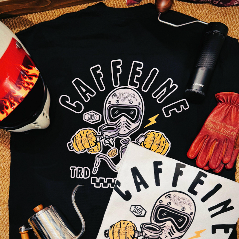 Rider's Cafe Graphic Tee V1013