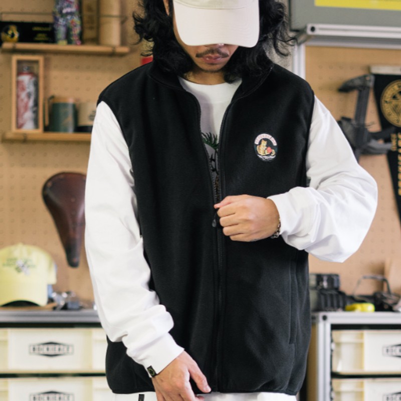 Insulated Fleece Outdoor Vest V1063