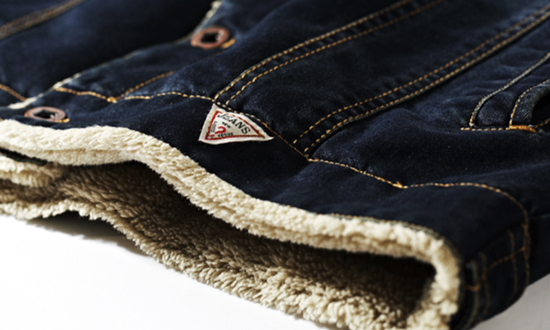 Thick Denim Work Jacket V0849