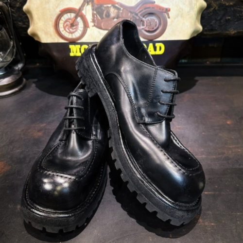 Luxury Leather Derby Shoes V0871