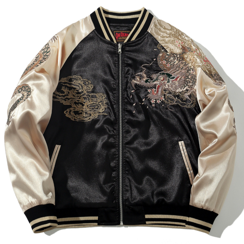 Embroidered Souvenir Jacket V0886