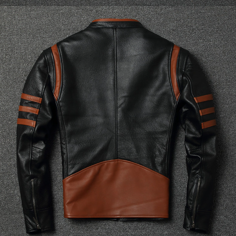 Wolverine Biker Leather Jacket V0820