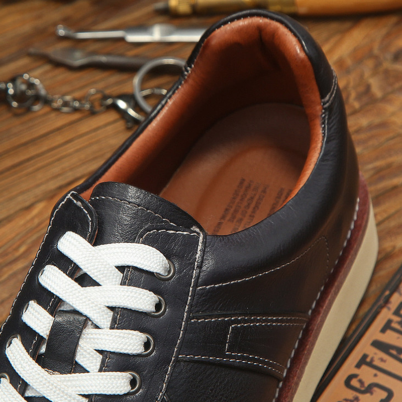 Classic Craft Leather Derby Shoes V1034