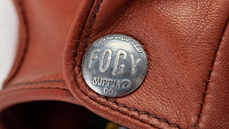 Retro Biker Leather Gloves V0917