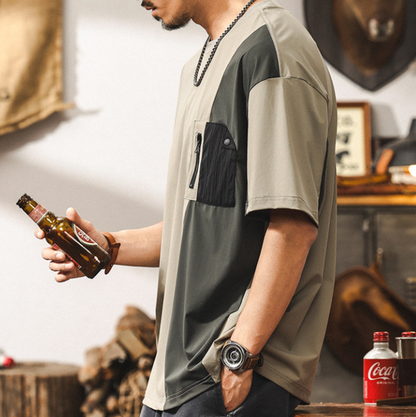 Cool Ice-Silk Summer T-Shirt V1009