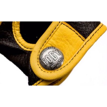 Retro Deerskin Motorcycle Gloves V1029