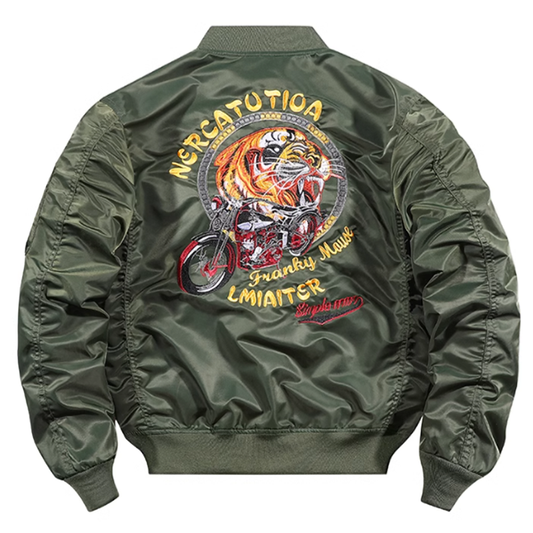 Vintage Bike Tiger MA-1 Jacket Z0289