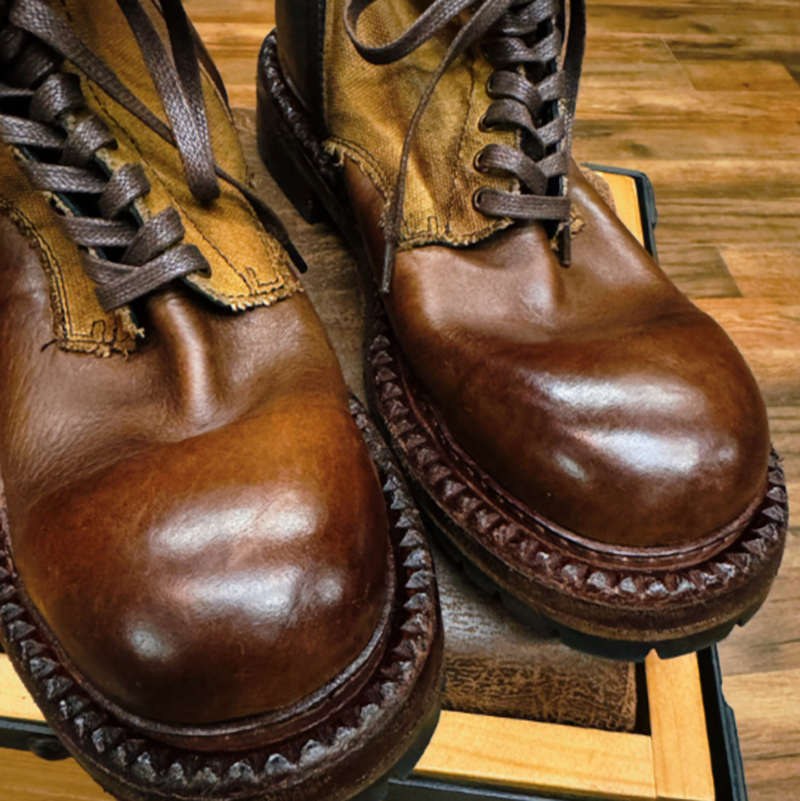 Retro Hiking Martin Boots V0869