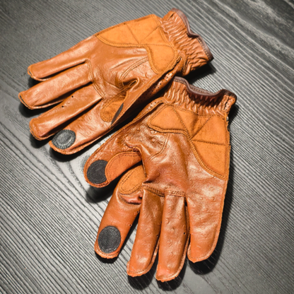 Genuine Goatskin Motorcycle Gloves V1027