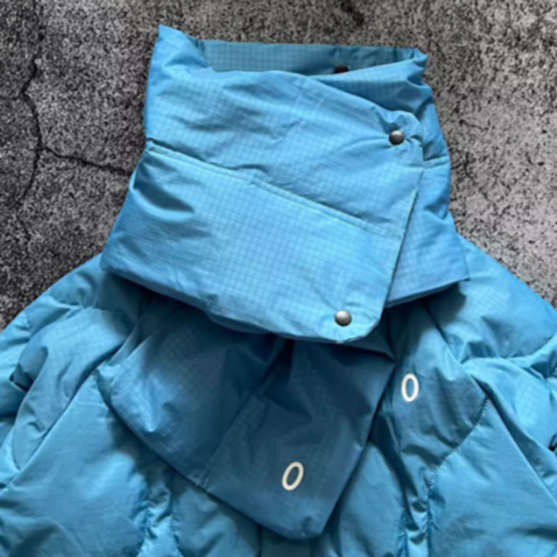 Quilted water-repellent down jacket V0400