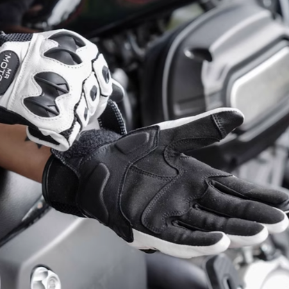 Mesh gloves with protectors V0128