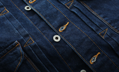 Patchwork Denim Vest V1043