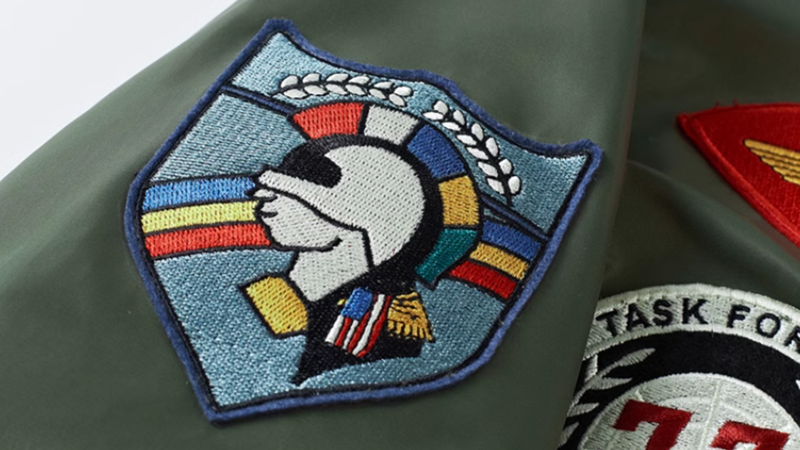 Retro patch NA-1 jacket V0151