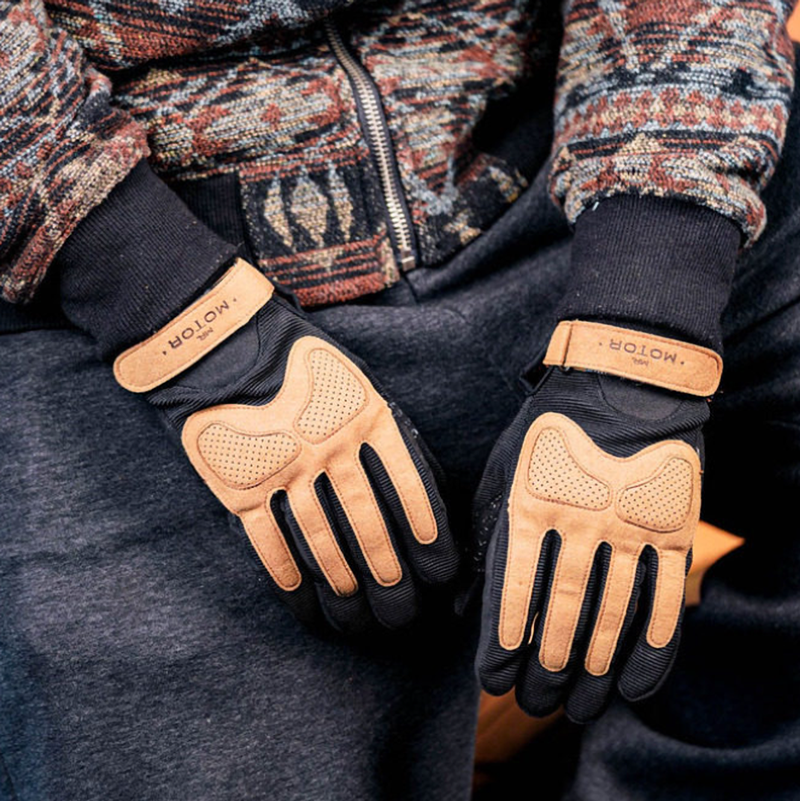 Retro Summer Motorcycle Gloves V1015
