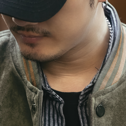 Vintage Suede Bomber Jacket V0822