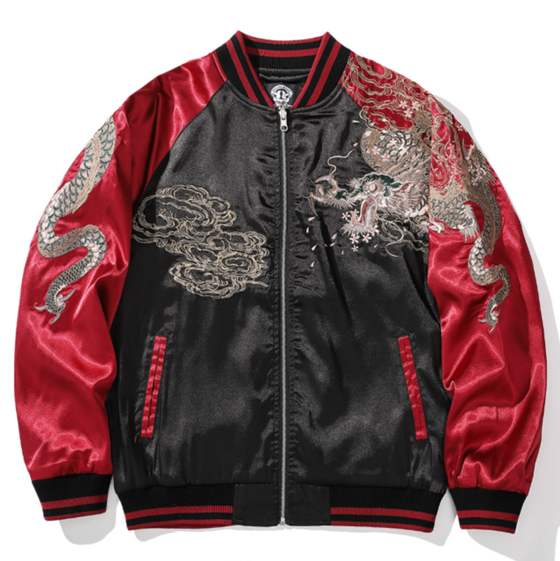 Embroidered Souvenir Jacket V0886