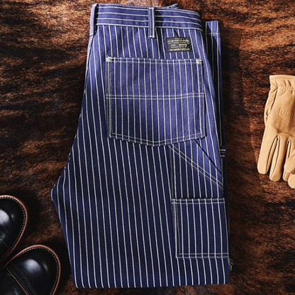 Hickory Stripe Painter Pants V1045