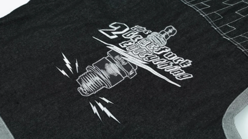 Chicano Biker Denim Vest V0864