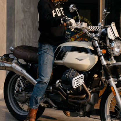 Vintage Leather Motorcycle Gloves V0918