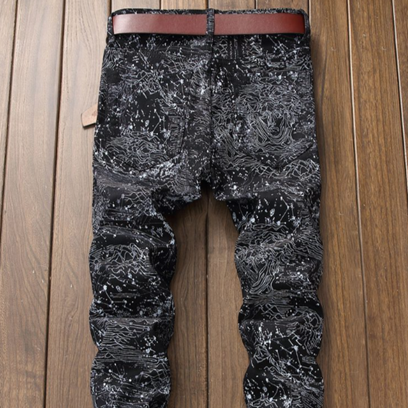 Street Style Floral Pants V0823