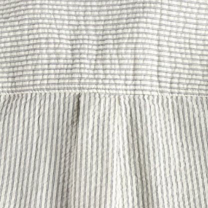 Retro Stripe Work Shirt V0682