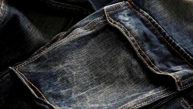 Retro Military Denim Jacket V0951