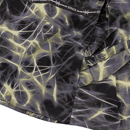 Vintage Hooded Pullover Jacket V0808
