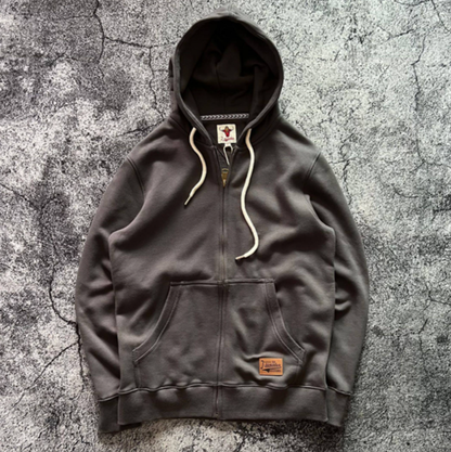 Lightweight Fleece Zip Hoodie V0921
