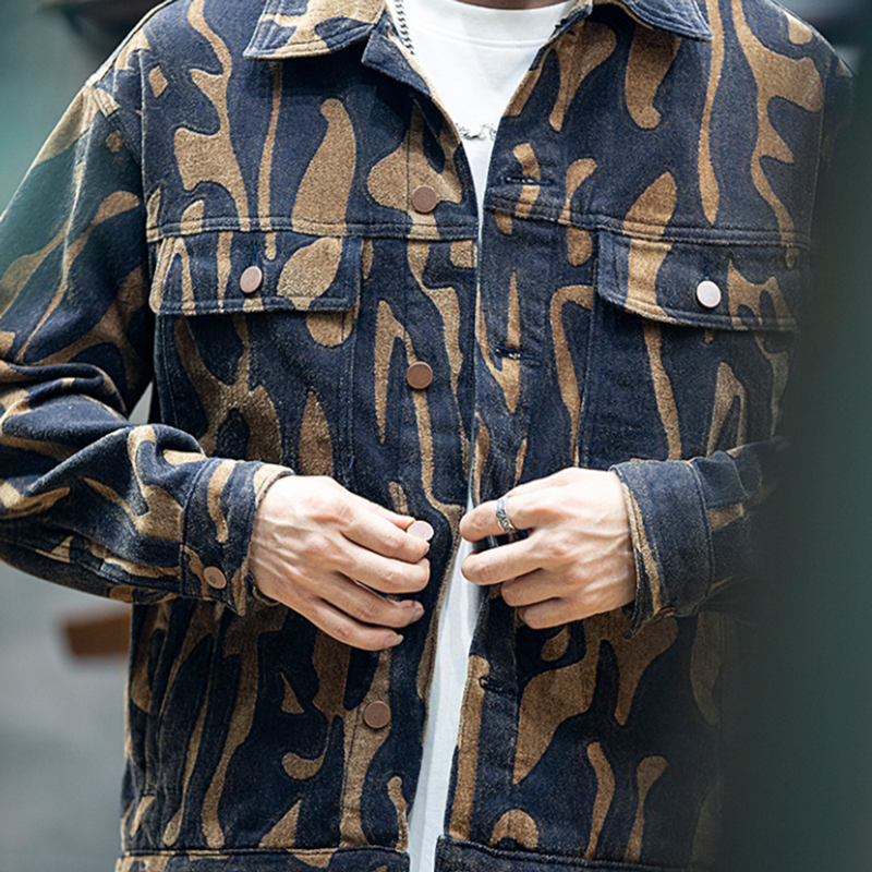 Casual Oversized Denim Jacket V0879