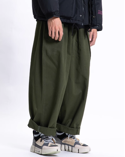 Casual wide leg pants V0107