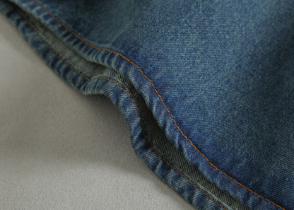 Vintage Denim Pullover Shirt V0919