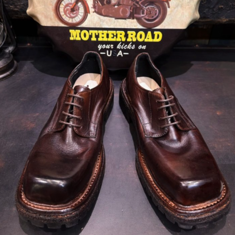 Handmade Leather Derby Shoes V0870