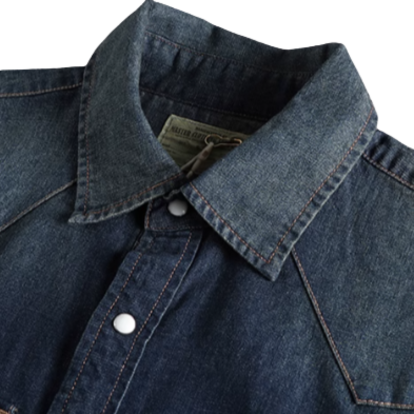 American Vintage Wash Denim Shirt V0683