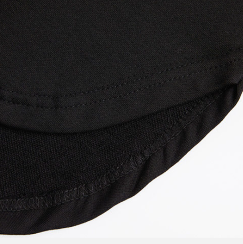 Shoulder tag long T-shirt V0925