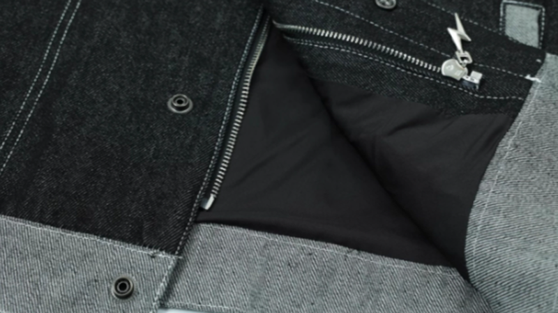 Chicano Biker Denim Vest V0864