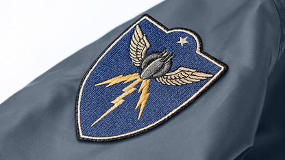 Retro Flight Jacket with Fur Collar V0860