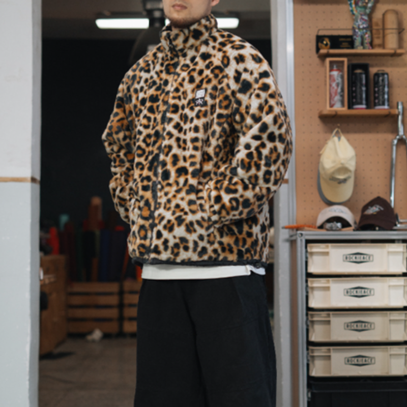 Reversible LeopardJacket V0844