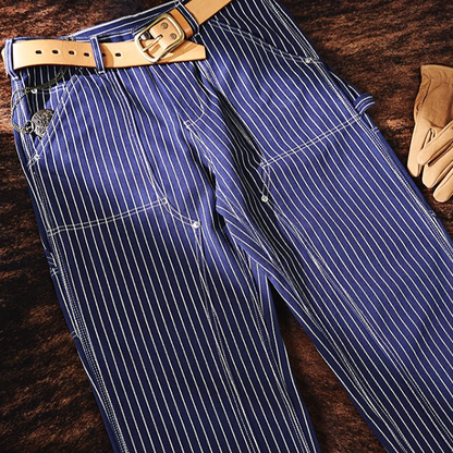 Hickory Stripe Painter Pants V1045