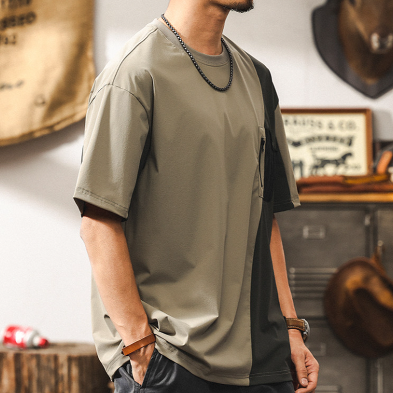 Cool Ice-Silk Summer T-Shirt V1009