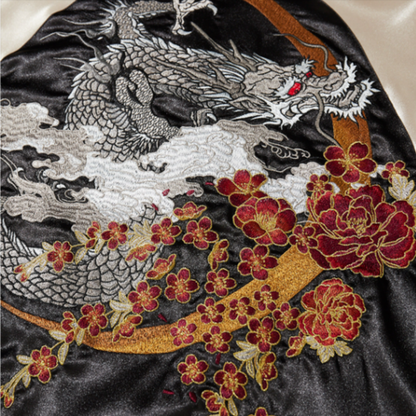 Dragon Embroidery Souvenir Jacket V0885