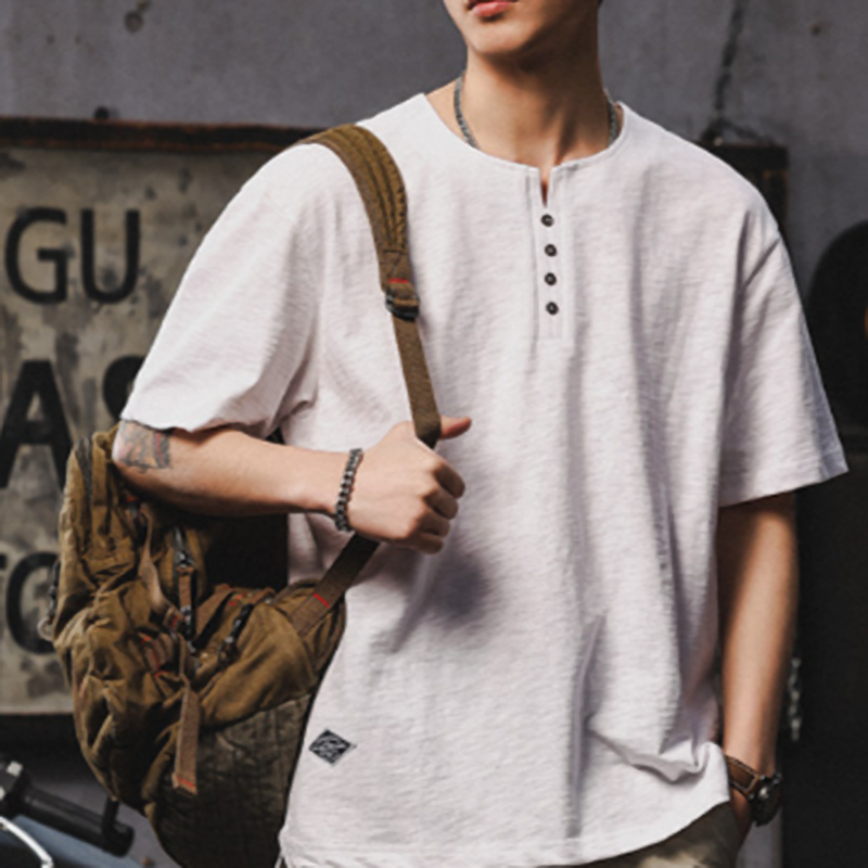 Retro Style Heavyweight T-Shirt V1008