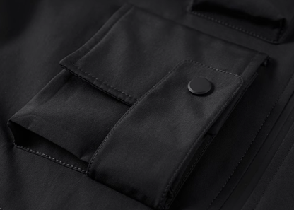 Functional pocket riding jacket V0193