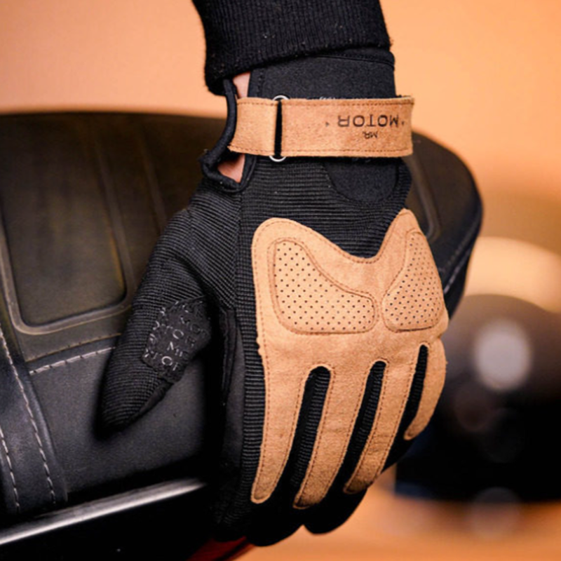 Retro Summer Motorcycle Gloves V1015