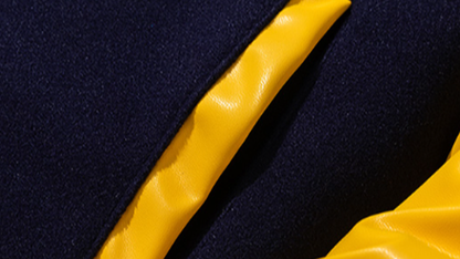 Retro Color-Block Baseball Jacket V0841