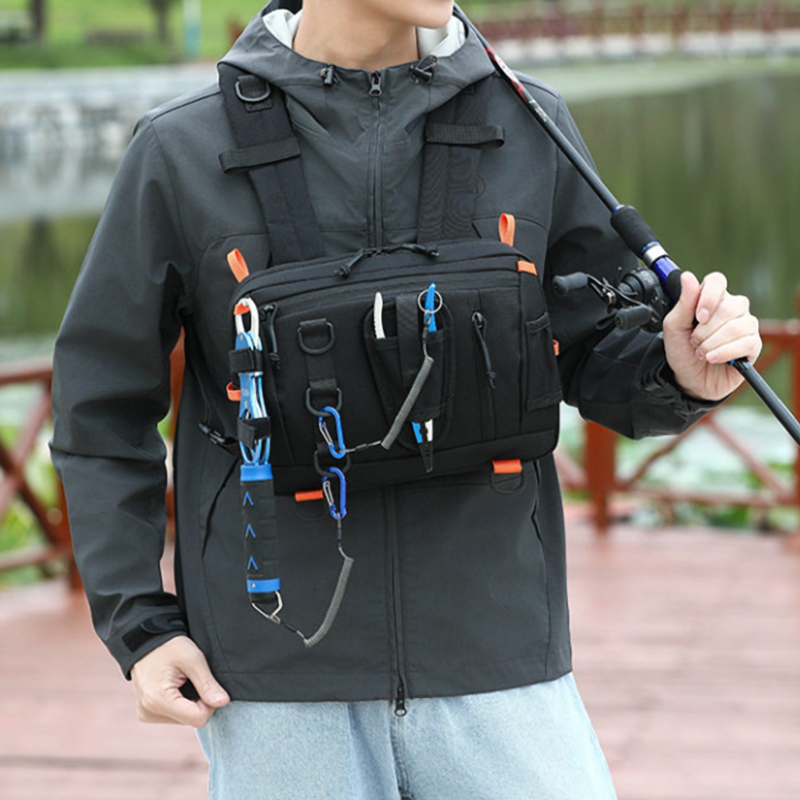 Tactical Fishing Chest Bag V0999