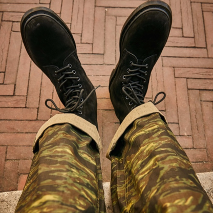 Retro British Biker Boots V0804