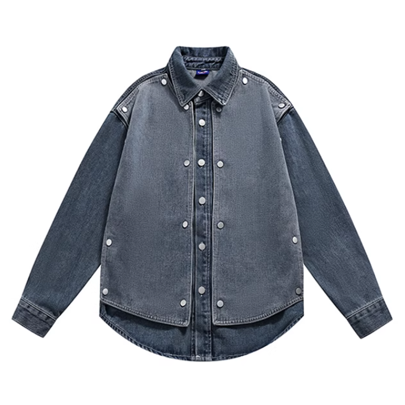 2-way denim hunting shirt V0231